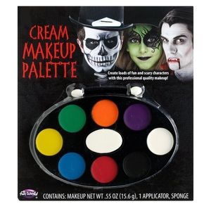 Fun World Halloween Cream Makeup Palette NWT